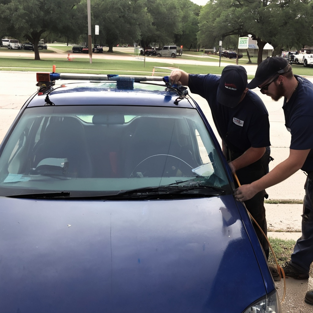 Windshield replacement in Austin, Tx by Barton Springs