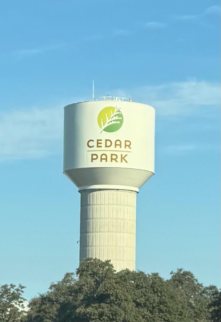 Cedar Park, Tx Water Tower