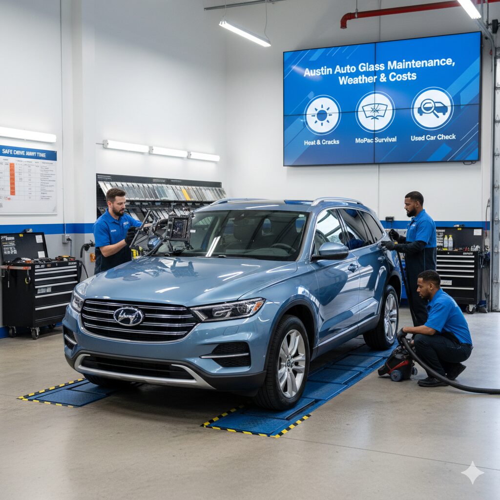 Auto Glass Maintenance - Austin Windshields