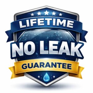 Lifetime No Leak Guarantee Badge - Austin Windshields
