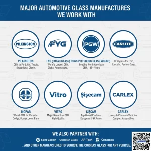 Austin Windshields brands of auto glass we use 2