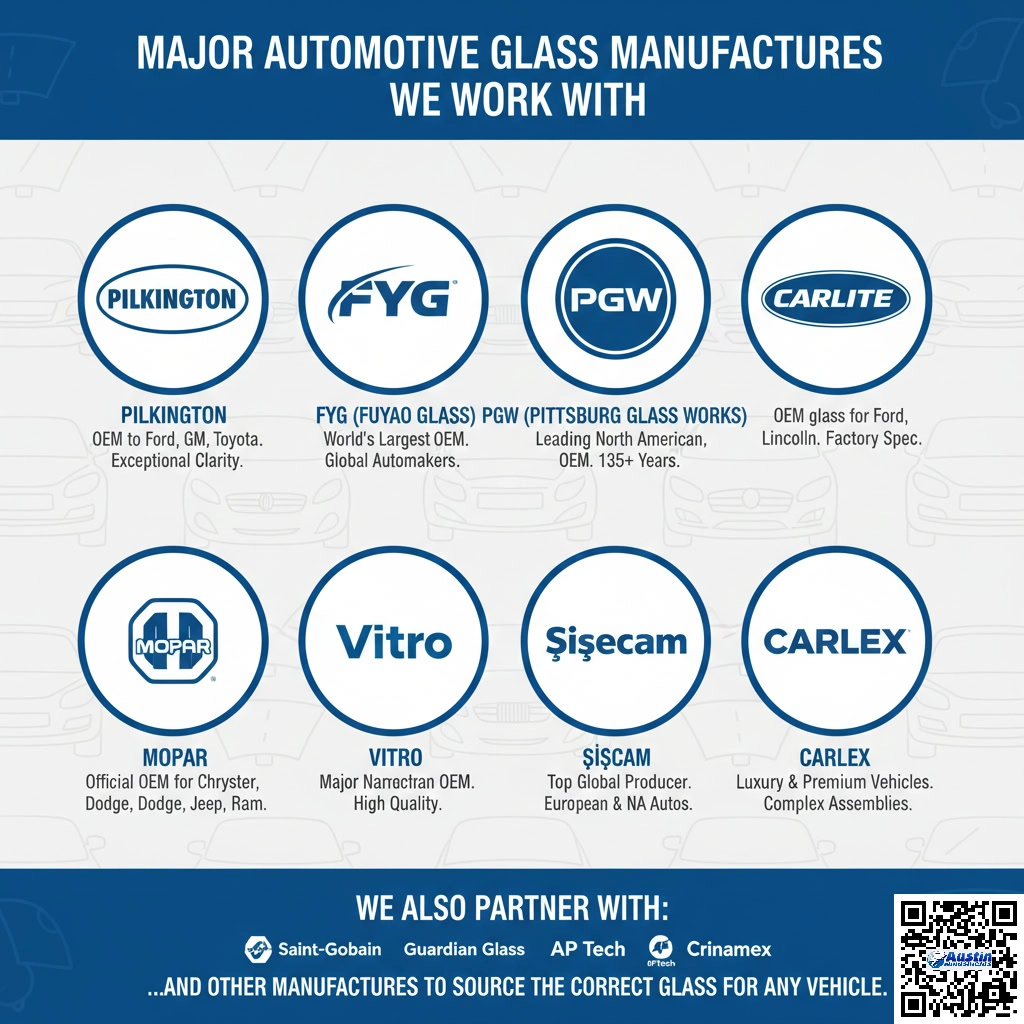 OEM and OEE Auto Glass Parts - Austin Windshields