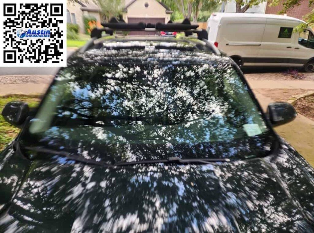 Austin Windshields - Windshield replacement and ADAS calibration on a 2022 VW Atlas off of Crystal Water Dr in Austin, Tx 78735